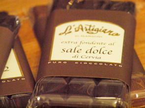 cioccolato al sale dolce di cervia